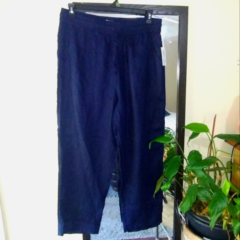 Sigrid Olsen New Linen pants sz XL